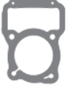 JUNTA BASE RX150 VARILLERA