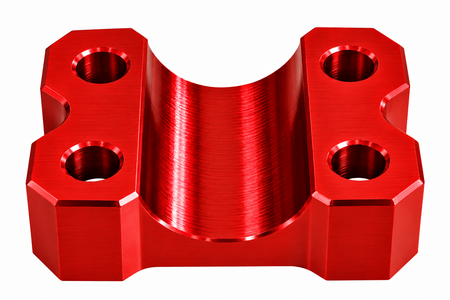 SOPORTE RUEDA XR ANODIZADO ROJO