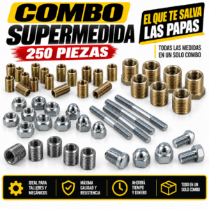 COMBO SUPERMEDIDA 250 PIEZAS