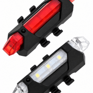 COMBO LUCES LED BICI DELANTERA Y TRASERA