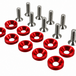 ARANDELAS ANODIZADAS 6X20 KIT X10 ROJA