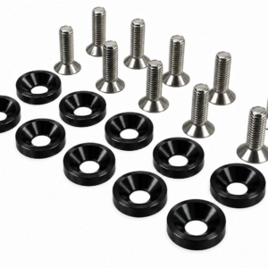 ARANDELAS ANODIZADAS 6X20 KIT X10 NEGRA