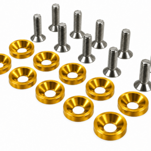 ARANDELAS ANODIZADAS 6X20 KIT X10 DORADO