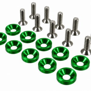 ARANDELAS ANODIZADAS 6X20 KIT X10 VERDE