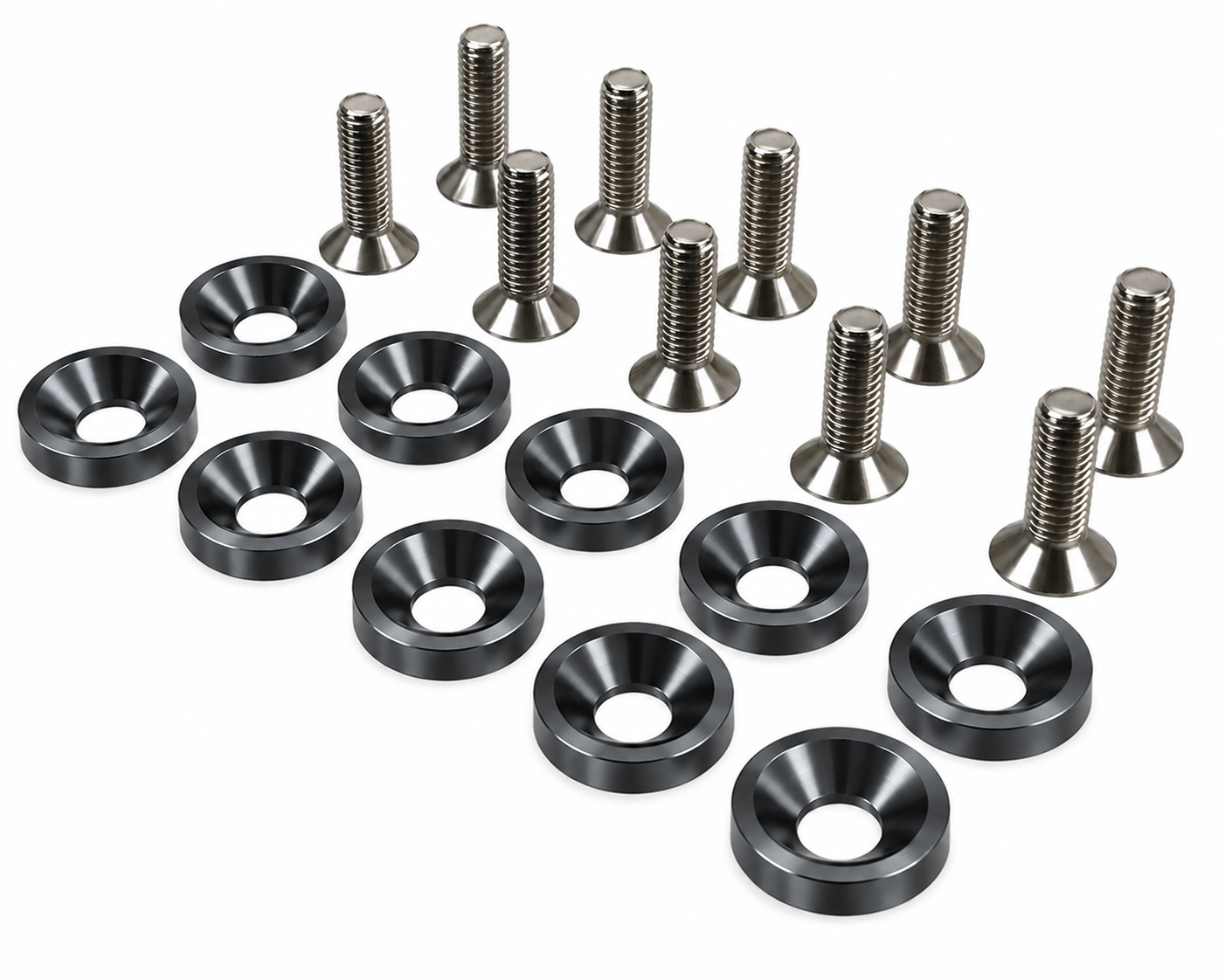 ARANDELAS ANODIZADAS 6X20 KIT X10 GRIS