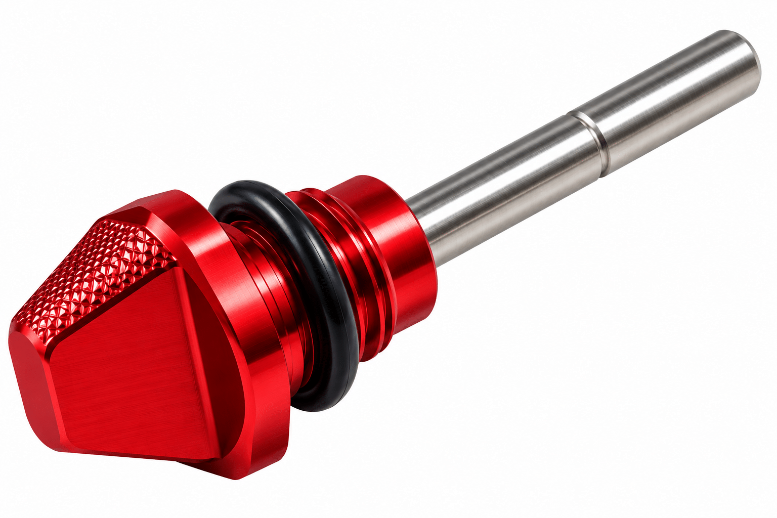 VARILLA DE ACEITE ANODIZADO ROJO