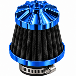 FILTRO AIRE TUNNING AZUL C/BOCAS ADAPTABLES 35,39 Y 42MM