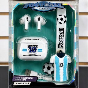 AURICULARES MESSI C/LLAVERO
