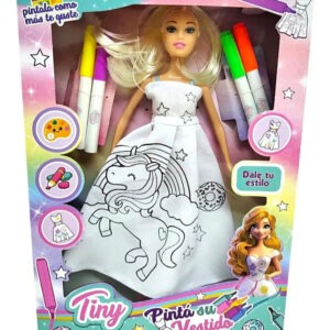 MUÑECA TINY PARA PINTAR