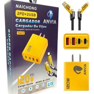 CARGADOR 4 EN 1 120W