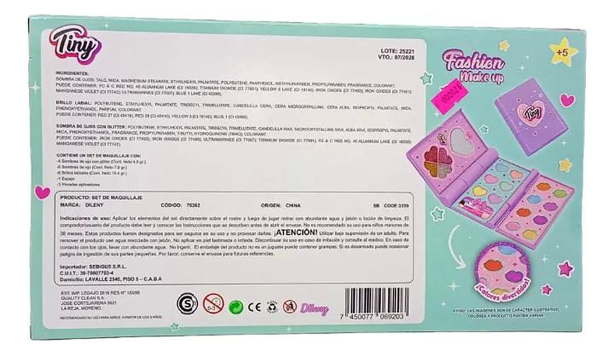 LIBRO MAQUILLAJE INFANTIL - Imagen 2