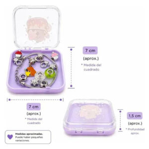 KIT PULSERAS CHARMS DIJES AJUSTABLE