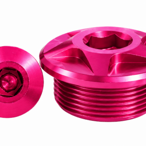 TAPONES MOTOR ANODIZADO XR ROSA