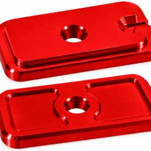 TAPA TIRA CADENA ANODIZADO XR ROJO