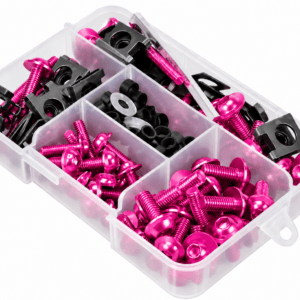BOX 177 PIEZAS CARENADO ANODIZADOS MOTOS M5 M6 ROSA