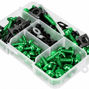 BOX 177 PIEZAS CARENADO ANODIZADOS MOTOS M5 M6 VERDE