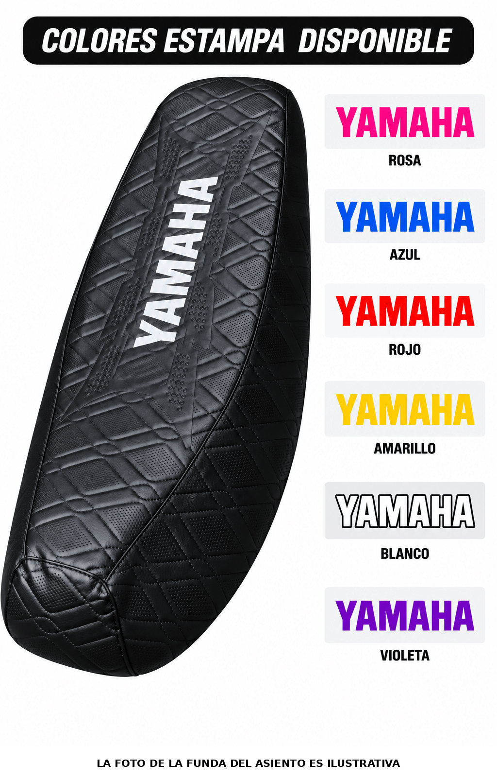 FUNDA YAMAHA 125 YBR CH/BR